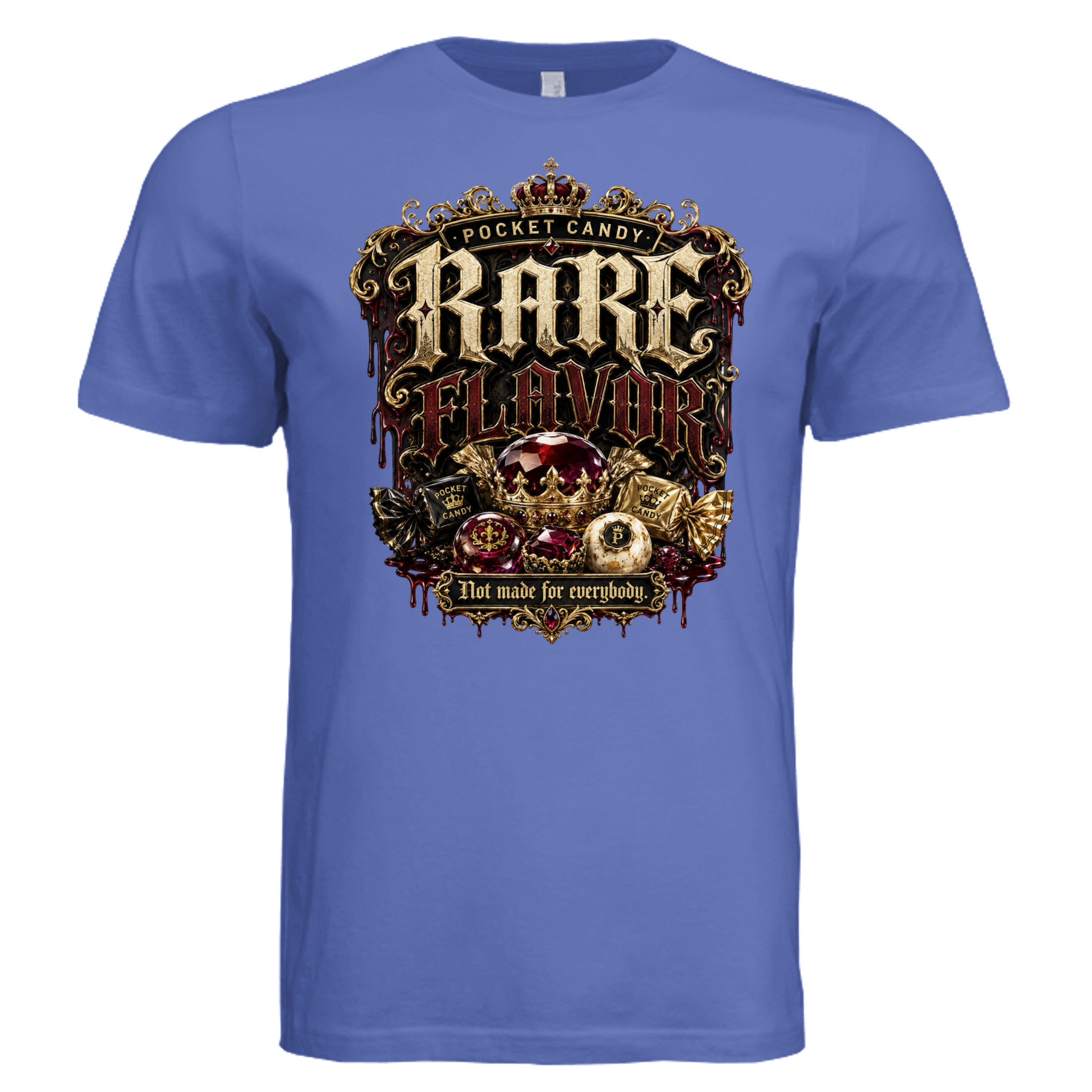 Solid True Royal Triblend - 3413C - FRONT