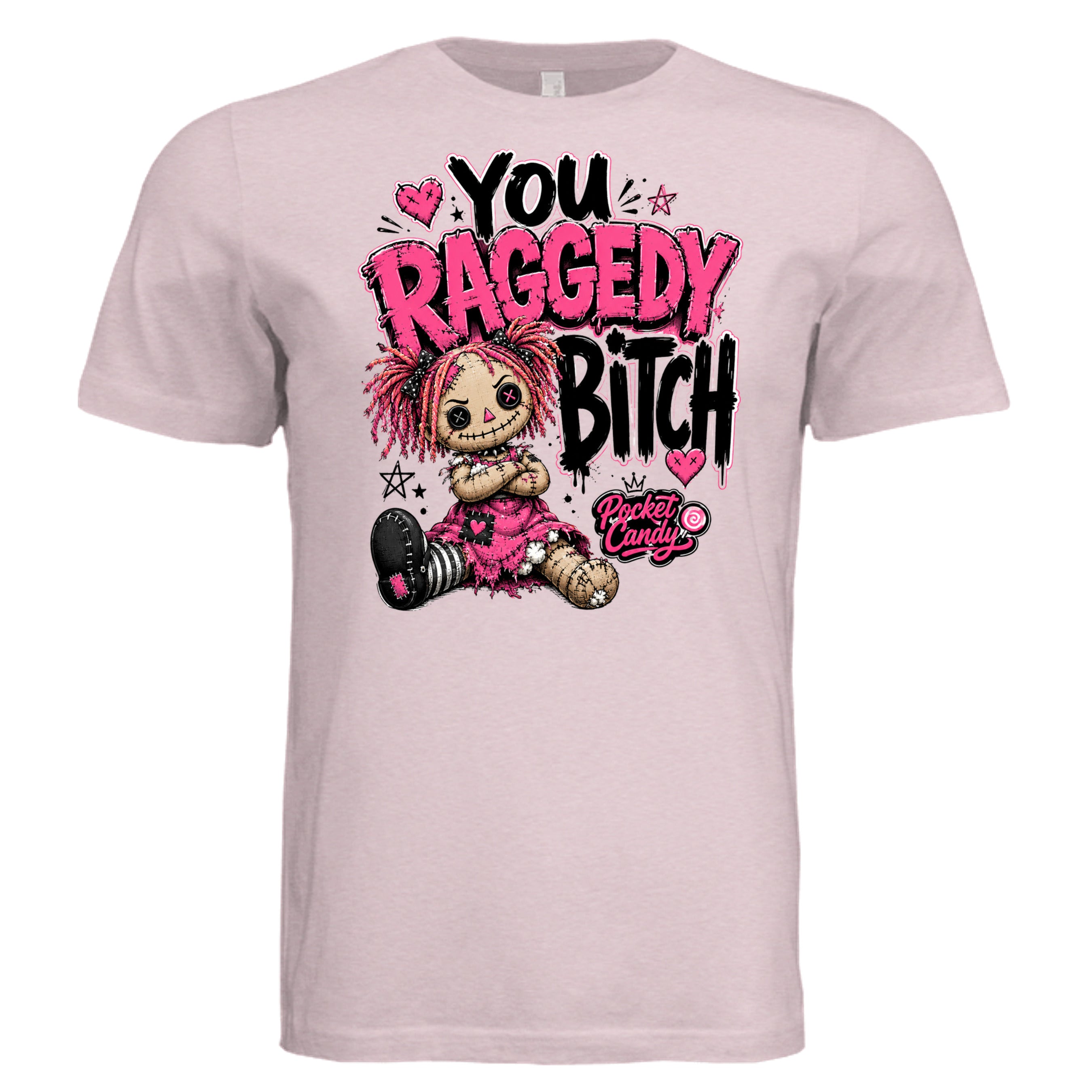 Pink Triblend - 3413C - FRONT