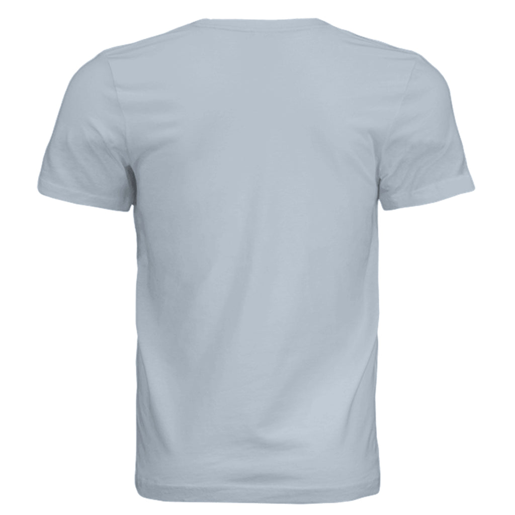 Solid Carolina Blue Triblend - 3413C - BACK
