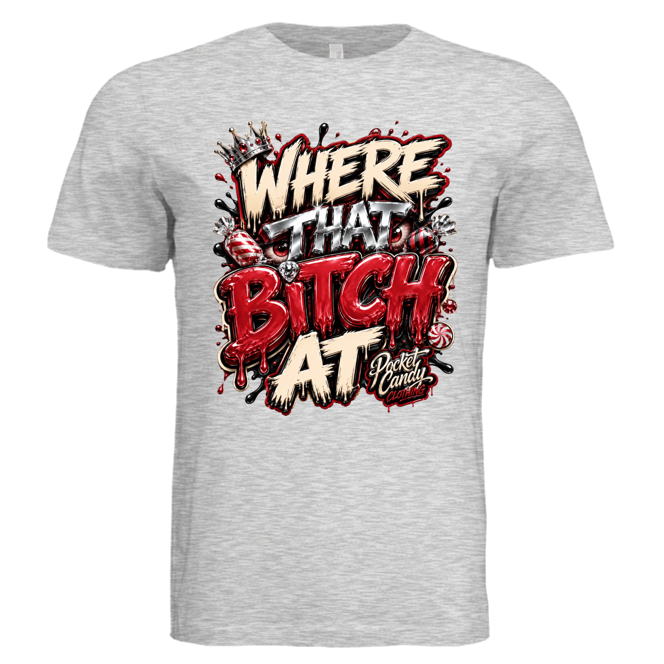 WHITE FLECK TRIBLD - 3413C - FRONT