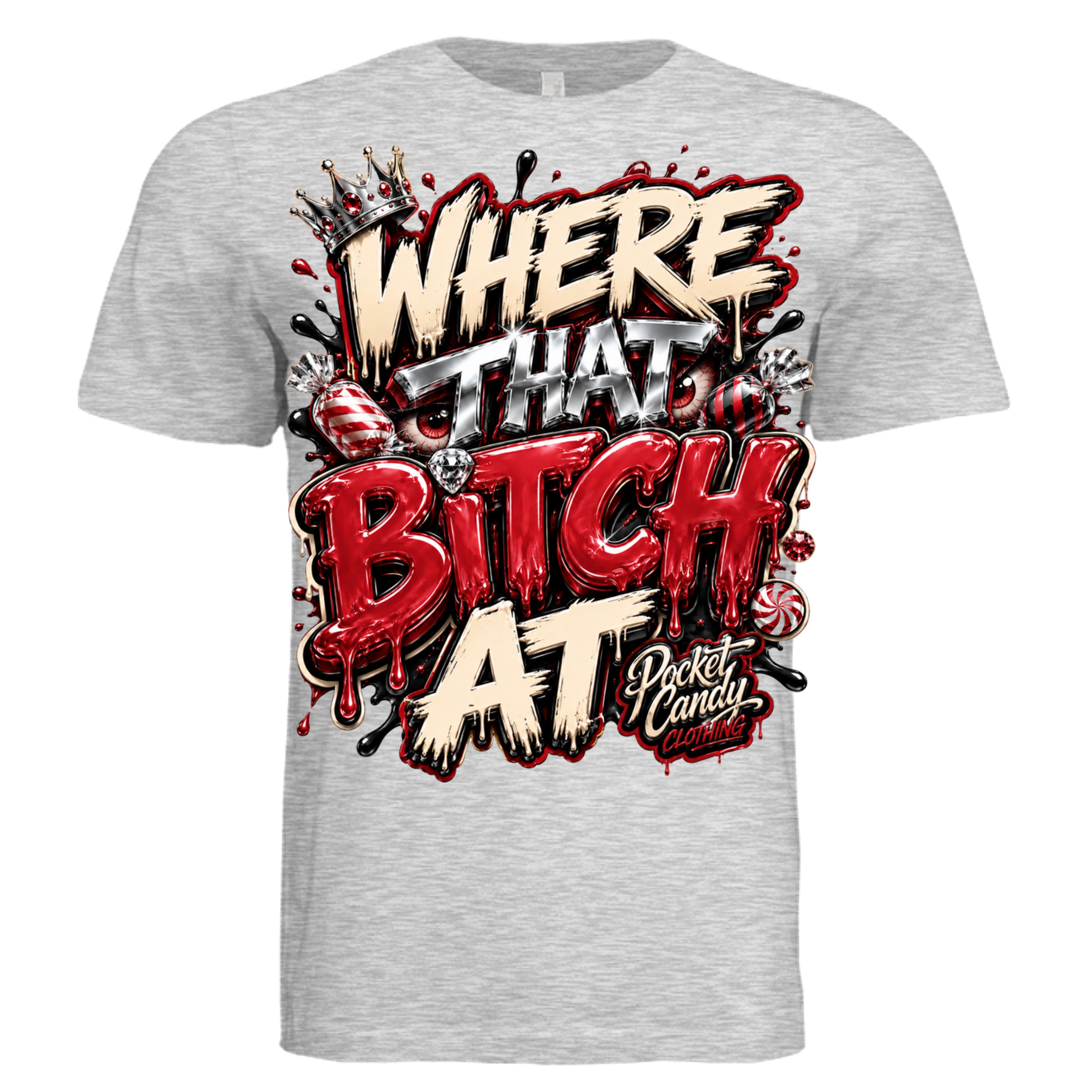 WHITE FLECK TRIBLD - 3413C - FRONT